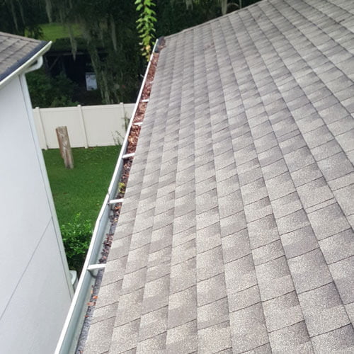 Roof Pressure Wash Before | Peter's Pressure Washing