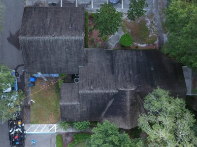 Safe Non Pressure Roof Cleaning